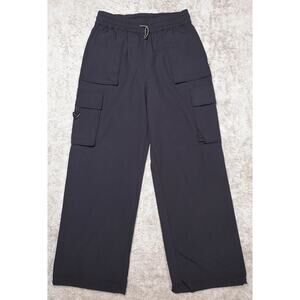 Fabletics The Heights Black Cargo Athletic Pants Womens Size M NWOT